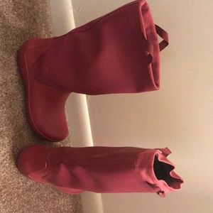 Fuchsia Rain Boots